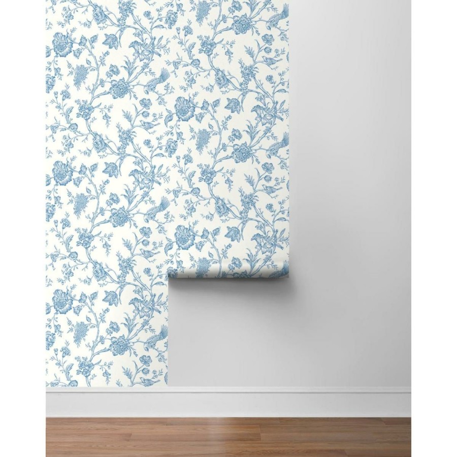 Wall Decor * | Glamor Model Nextwall Peel And Stick Wallpaper Jasmine Chinoiserie