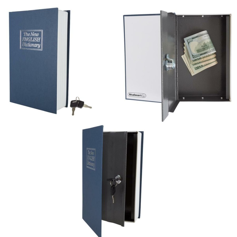 Home Improvement * | Fleming Supply 6 X 9 Diversion Book Lock Box With Key Superior Style