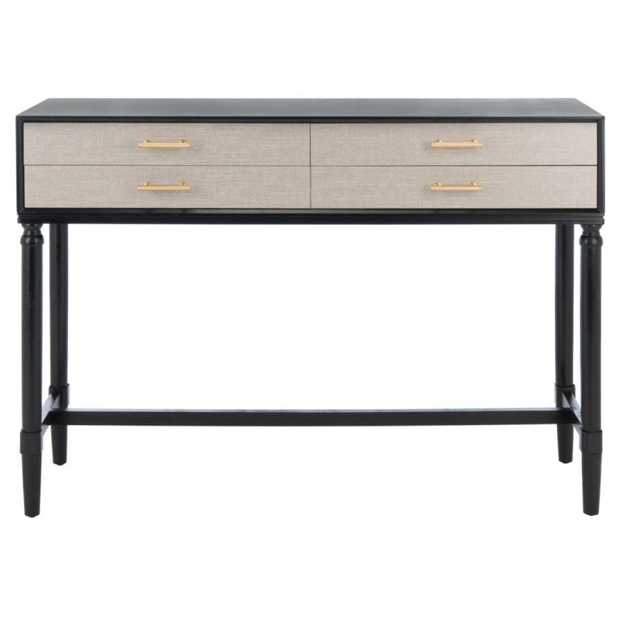 Furniture * | Safavieh Estella 4 Drawer Console Table Attractive Model