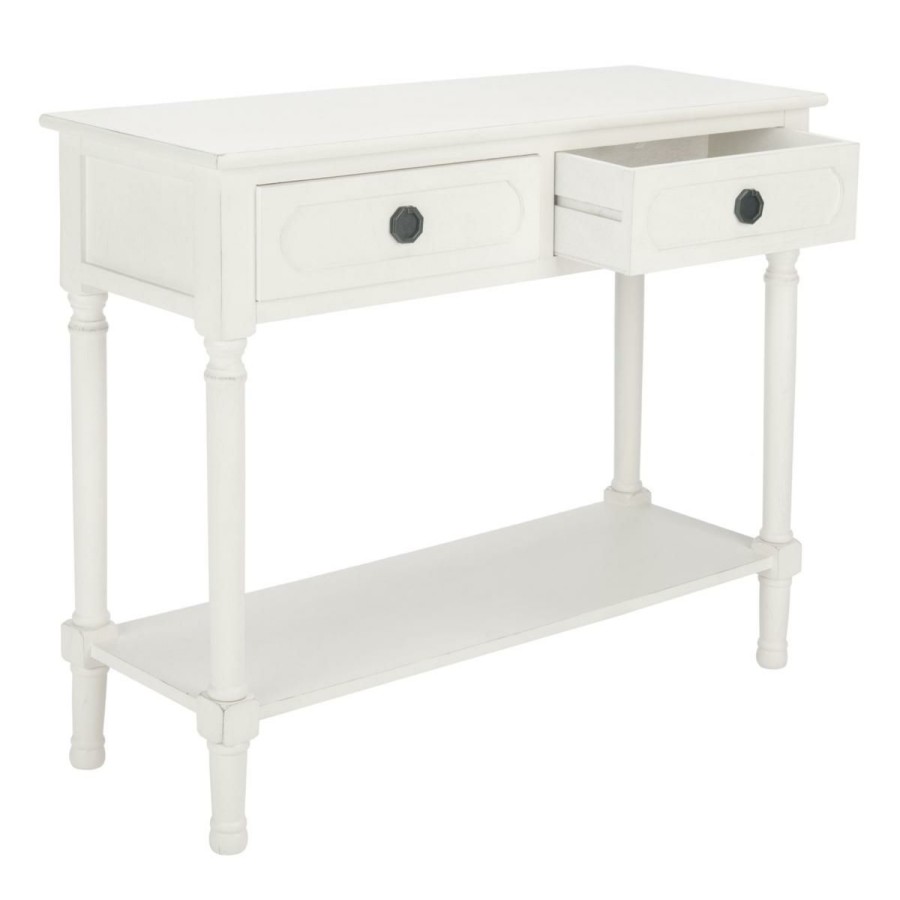 Furniture * | Safavieh Allura 2 Drawer Console Table Quality Guarantee