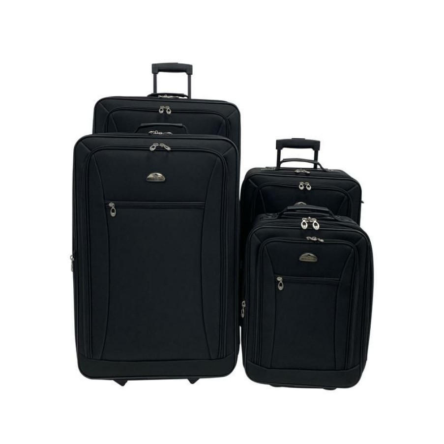 Luggage & Travel Accessories * | American Flyer Brooklyn 4-Piece Luggage Set At The Best Price