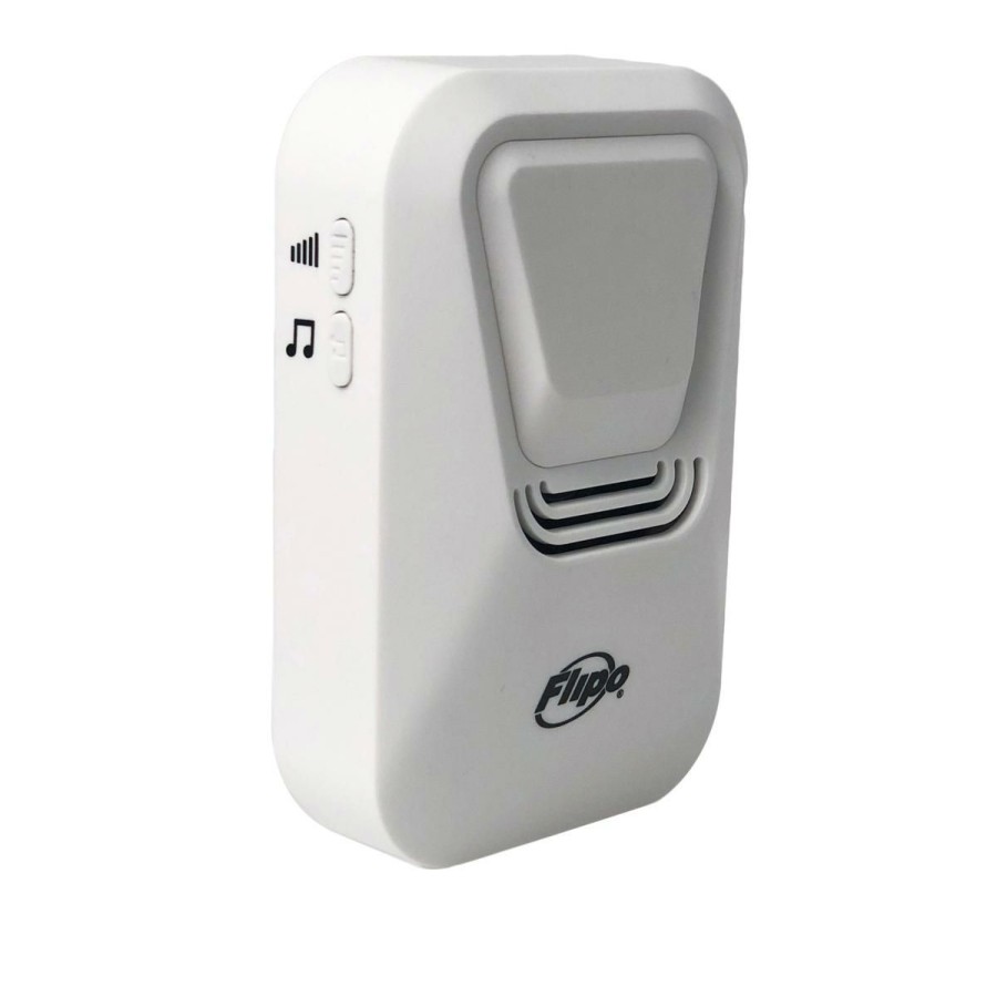 Home Improvement * | Flipo Wireless Doorbell W/Motion-Sensing Led Light&Selectable Tones Typical Style