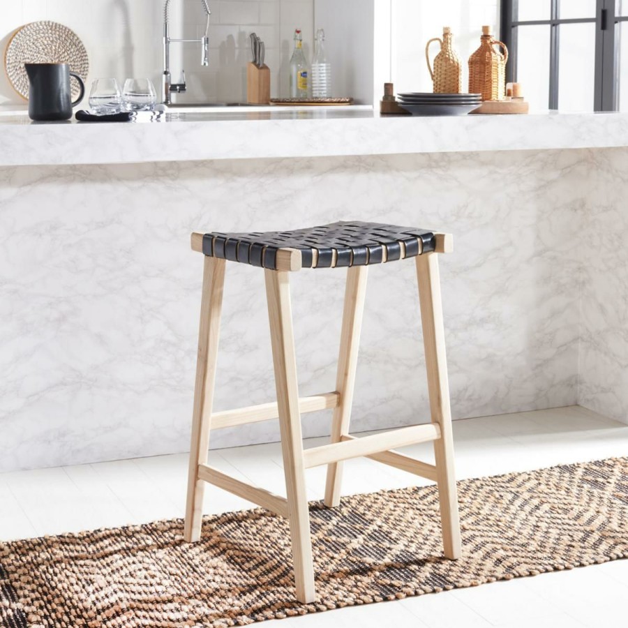 Furniture * | Offering Discounts Safavieh Abreu Rectangle Bar Stool