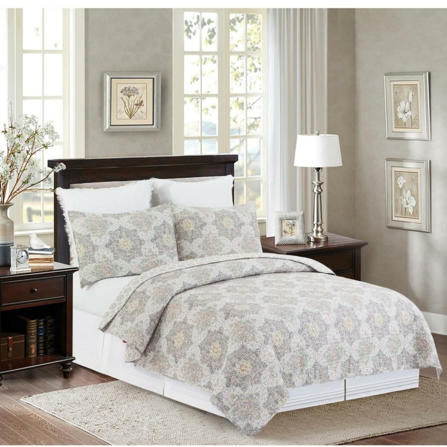 Quilts & Bedspreads * | C&F Home Elaina Full/Queen Quilt Set Original Model