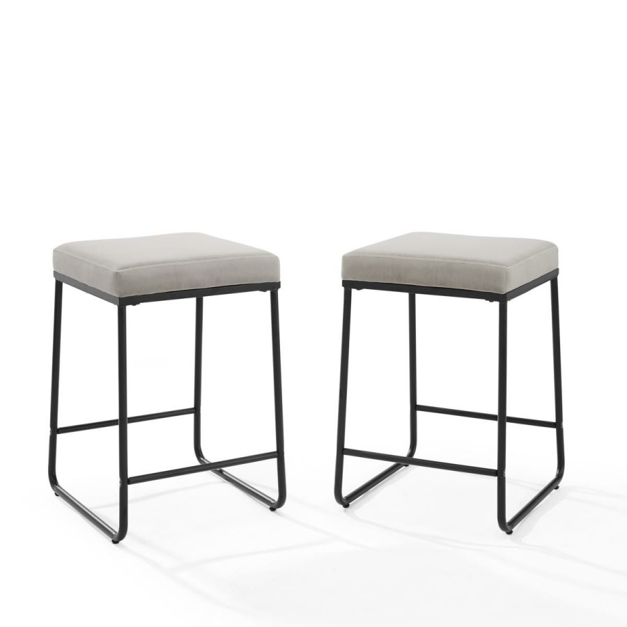 Furniture * | Cheap Crosley Beckett Counter Stool 2-Piece Set