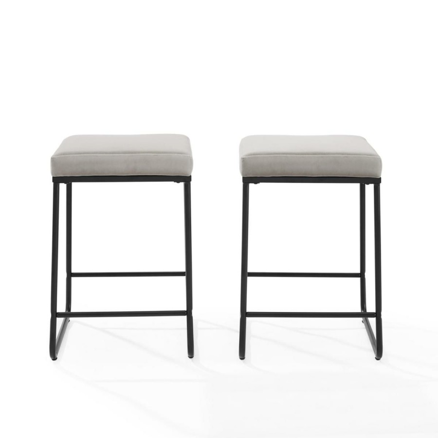 Furniture * | Cheap Crosley Beckett Counter Stool 2-Piece Set