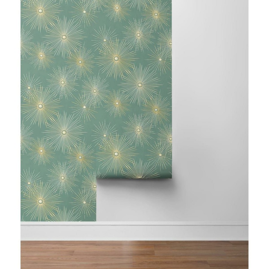 Wall Decor * | Off Nextwall Peel And Stick Wallpaper Starburst Geo