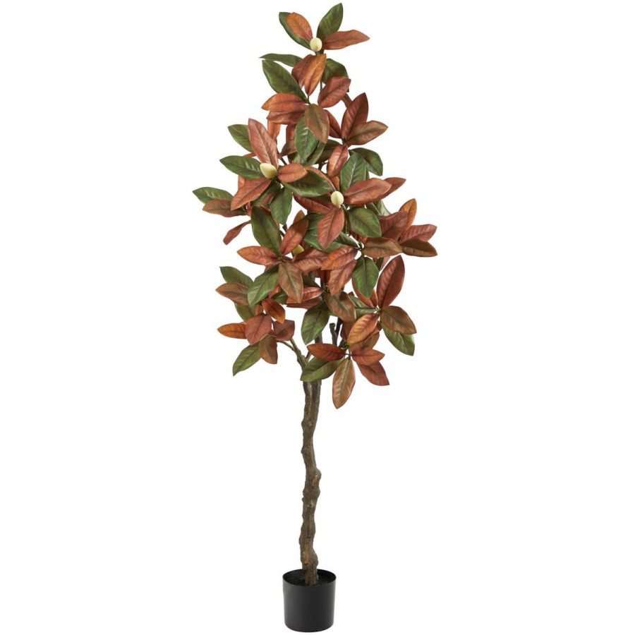 Holiday * | 6' Fall Magnolia Artificial Tree Superior Style