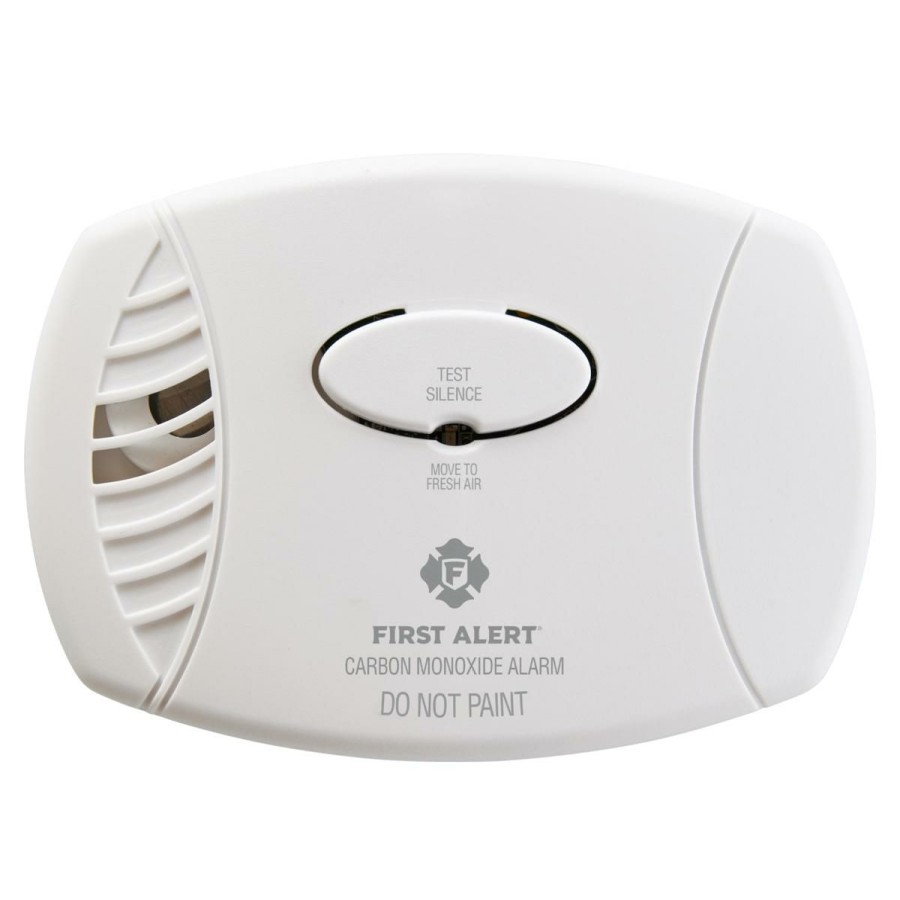 Home Improvement * | First Alert Co605 Plug-In Carbon Monoxide Alarm With Battery Backup Excellent Quality