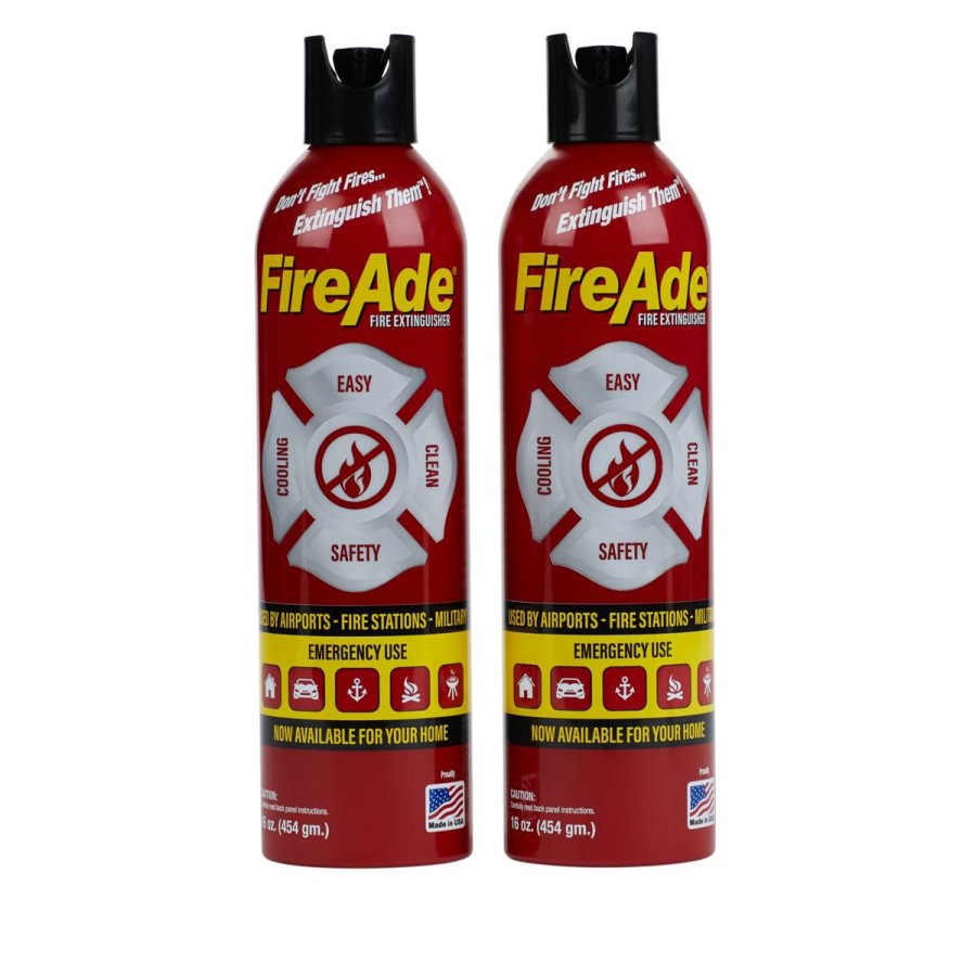 Home Improvement * | Fireade Non-Toxic Fire Extinguisher 2-Pack At The Best Price