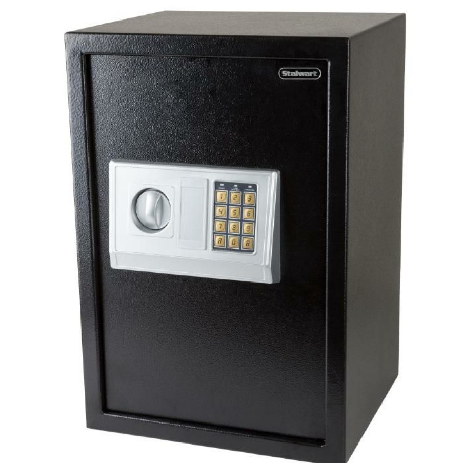 Home Improvement * | Stalwart Electronic Extra Large Safe Black Absolute Quality