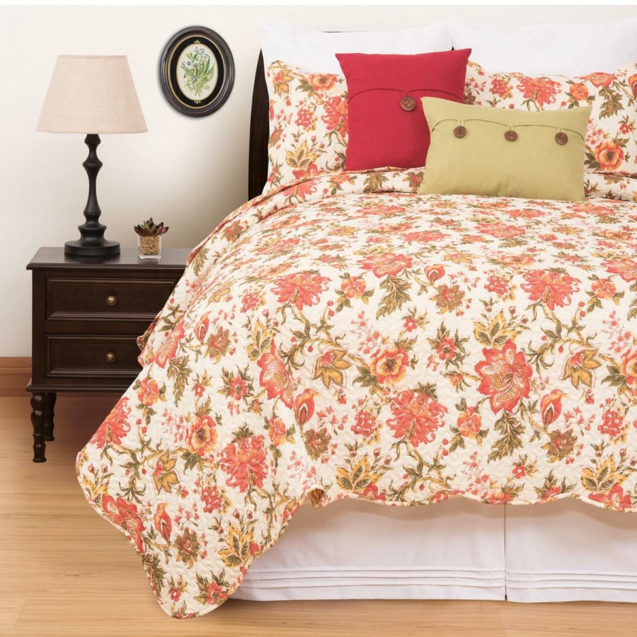 Quilts & Bedspreads * | Absolute Quality C&F Home Alyssa Quilt Set, Full/Queen