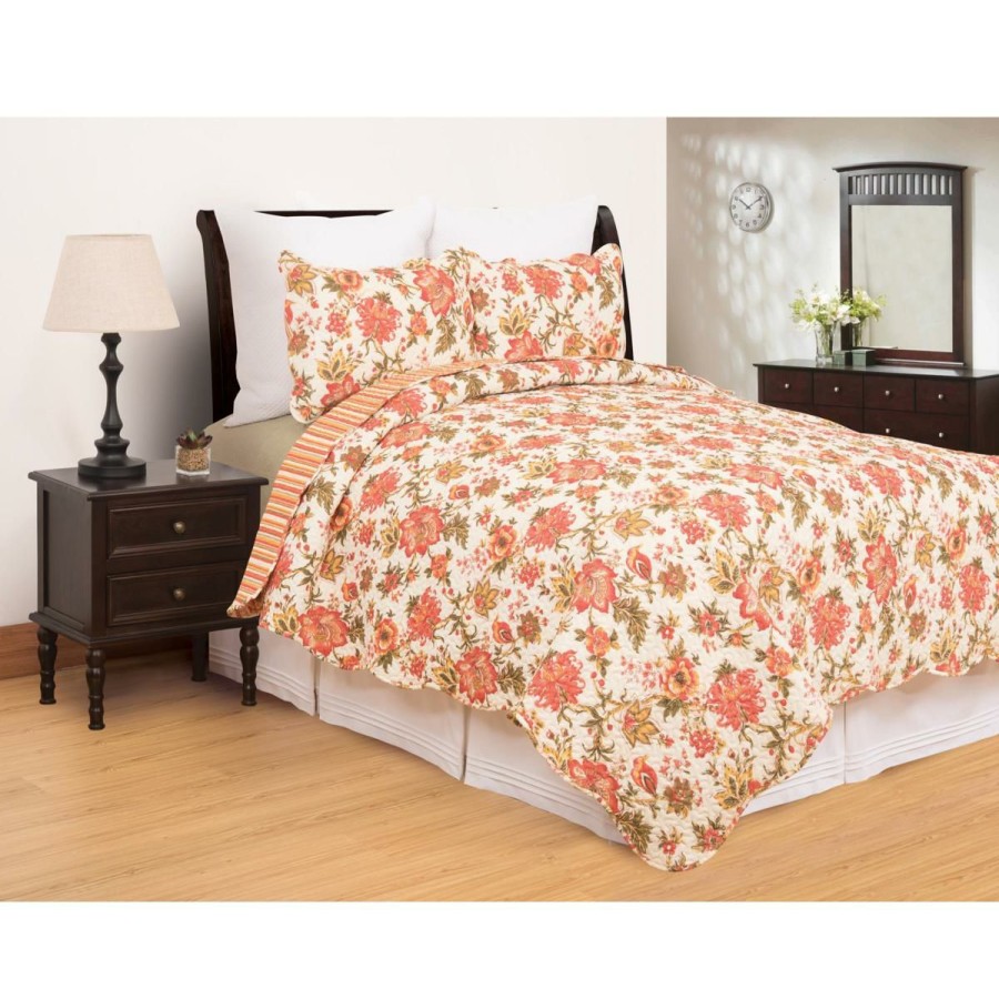 Quilts & Bedspreads * | Absolute Quality C&F Home Alyssa Quilt Set, Full/Queen