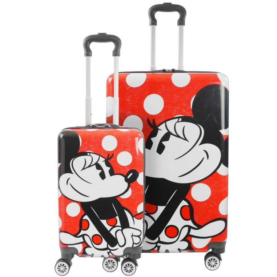 Luggage & Travel Accessories * | Ful Disney Minnie Mouse Adventure Awaits 2-Piece Family Luggage Set Attractive Model