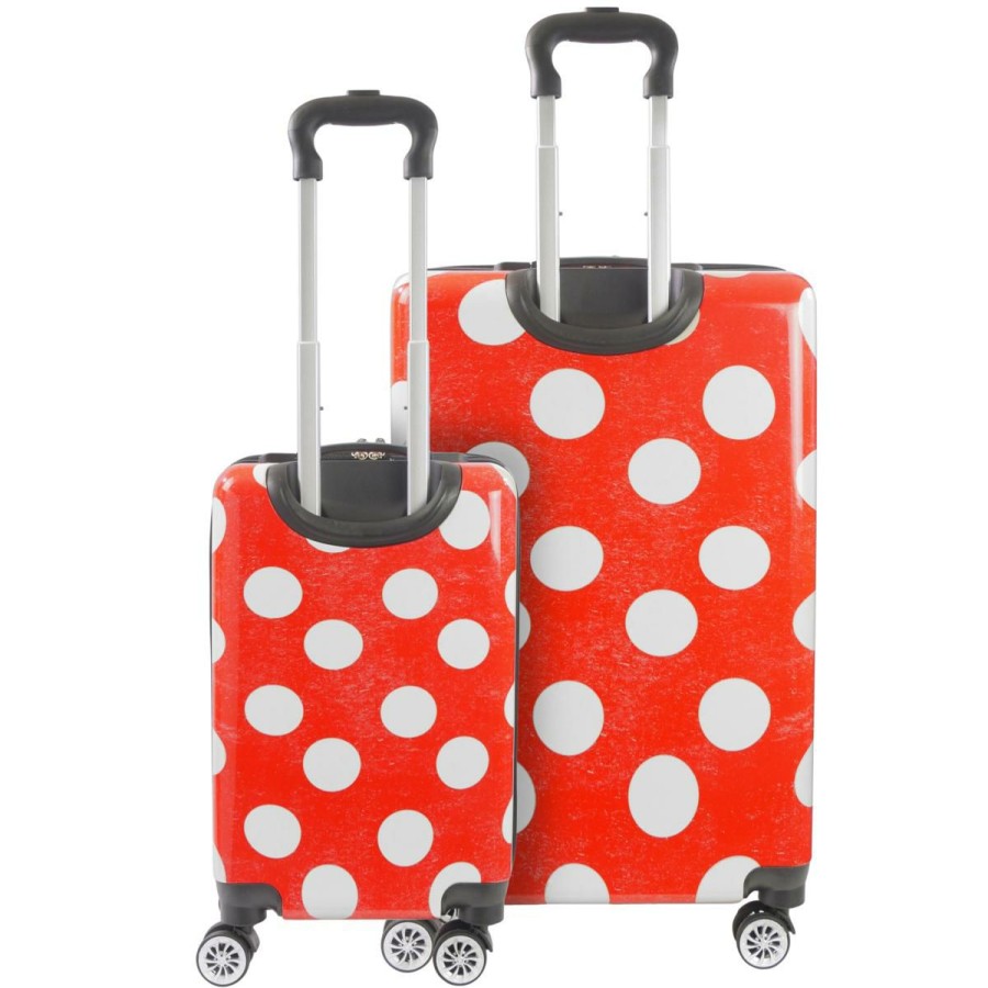 Luggage & Travel Accessories * | Ful Disney Minnie Mouse Adventure Awaits 2-Piece Family Luggage Set Attractive Model