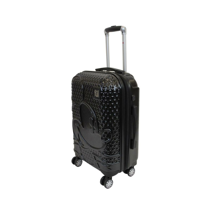 Luggage & Travel Accessories * | Ful Disney Textured Mickey Mouse 21 Hard-Sided Rolling Luggage Attractive Model