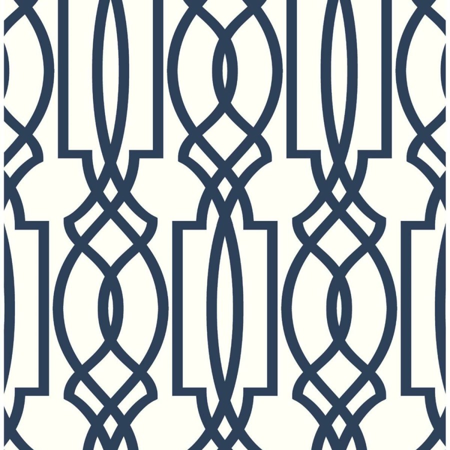 Wall Decor * | New Nextwall Deco Lattice Peel And Stick Wallpaper