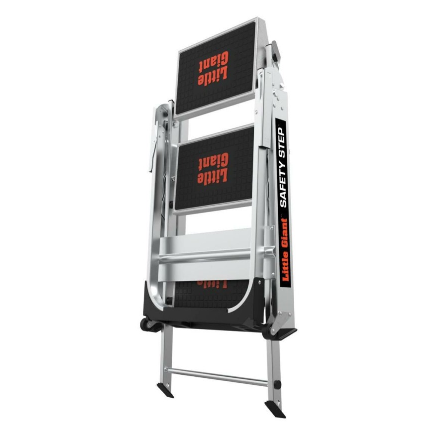 Home Improvement * | Little Giant Safety Step 3 Ladder With Bar At Lower Price