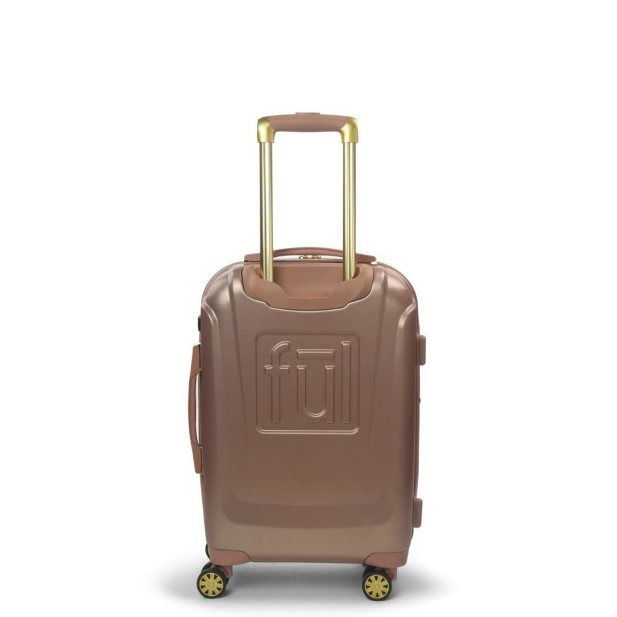 Luggage & Travel Accessories * | Ful Disney Mickey Mouse 21-Inch Hard Sided Rolling Luggage, Rose Gold Limited Edition