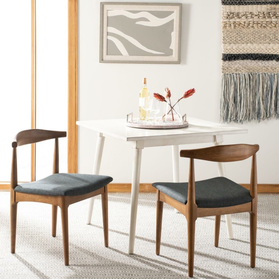 Furniture * | Safavieh Lionel Retro Dining Chair 2-Pack Special Design Brown