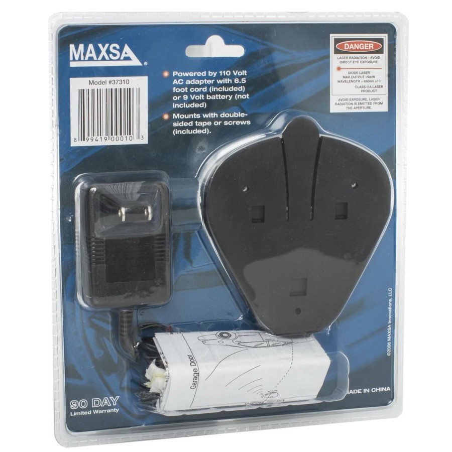 Home Improvement * | Maxsa Innovations Park Right Garage Laser Park Silver Less Expensive