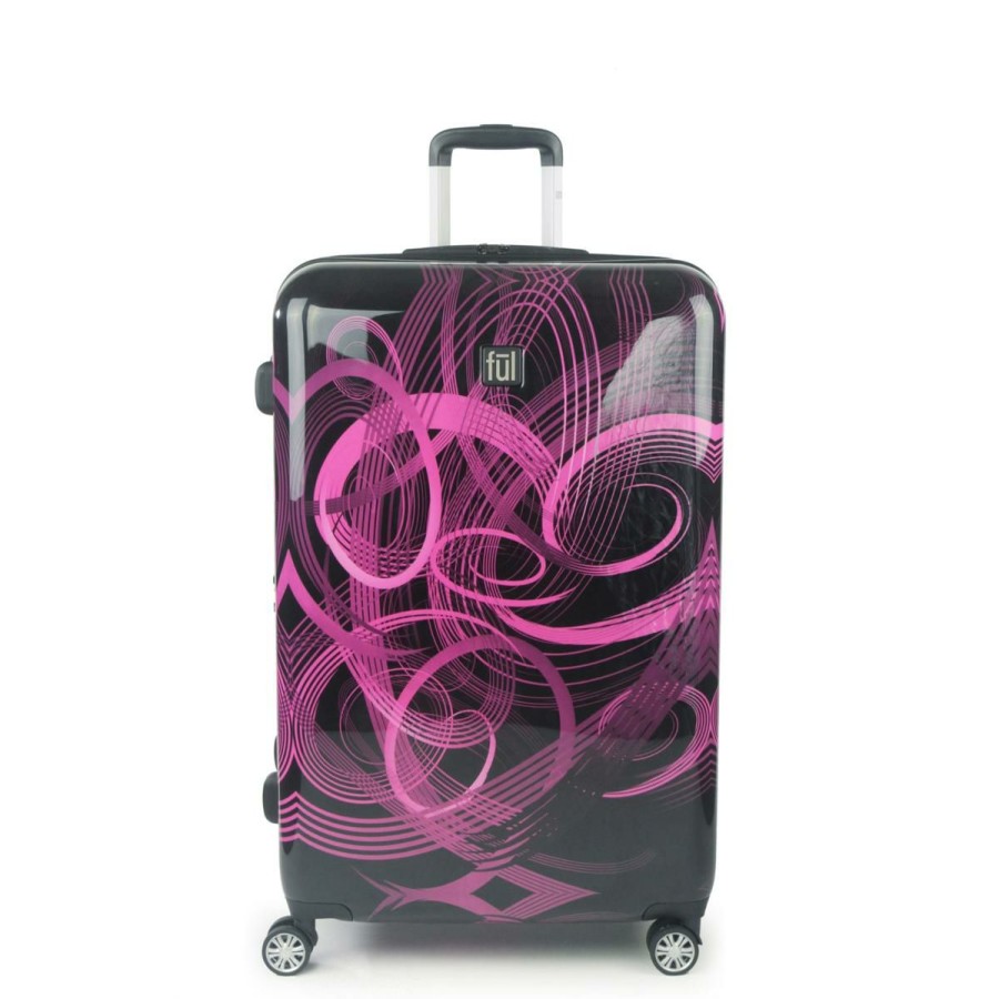 Luggage & Travel Accessories * | Ful Atomic 28 Expandable Spinner Rolling Abs Hard-Case Suitcase At The Best Price