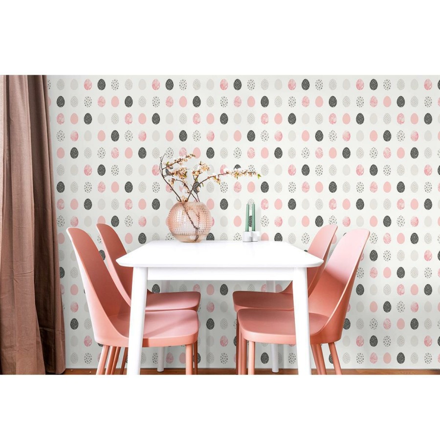 Wall Decor * | Affordable Price Nextwall Peel And Stick Wallpaper Mod Eggs