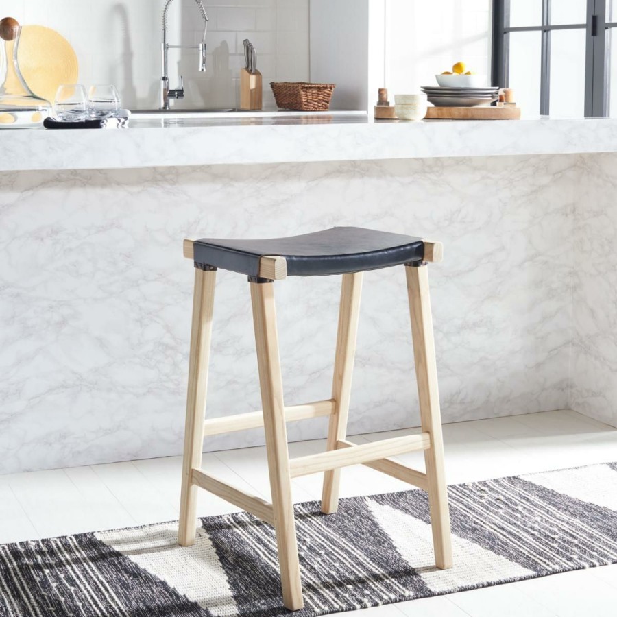 Furniture * | Latest Fashion Safavieh Aariz Rectangle Bar Stool