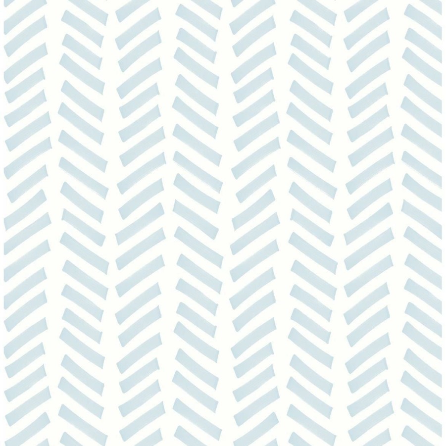 Wall Decor * | Reduction In Price Nextwall Mod Chevron Peel And Stick Wallpaper