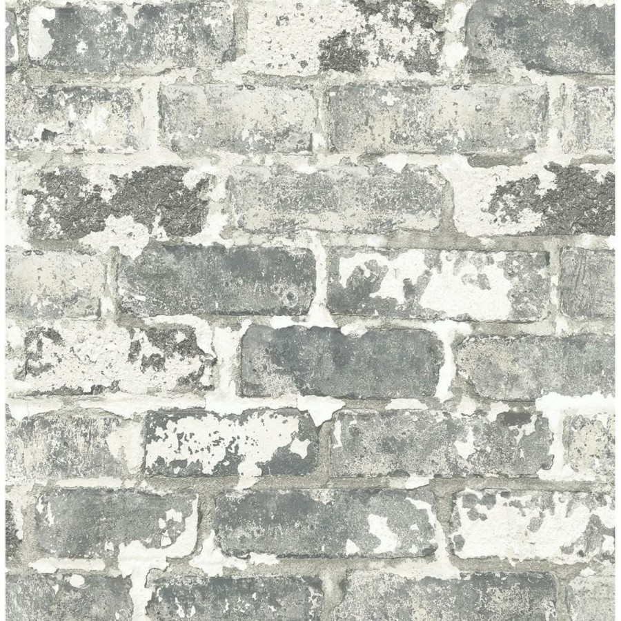 Wall Decor * | Offering Discounts Nextwall Weathered Faux Brick Peel And Stick Wallpaper