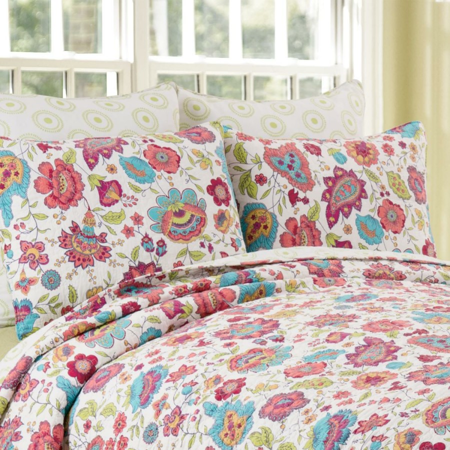 Quilts & Bedspreads * | Absolute Quality Teagan Full/Queen 3 Piece Quilt Set