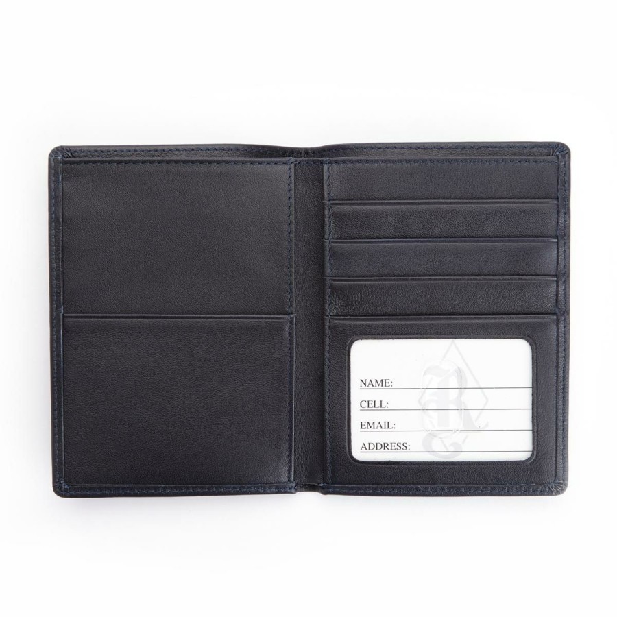 Luggage & Travel Accessories * | Royce Leather Rfid Passport Wallet Typical Style