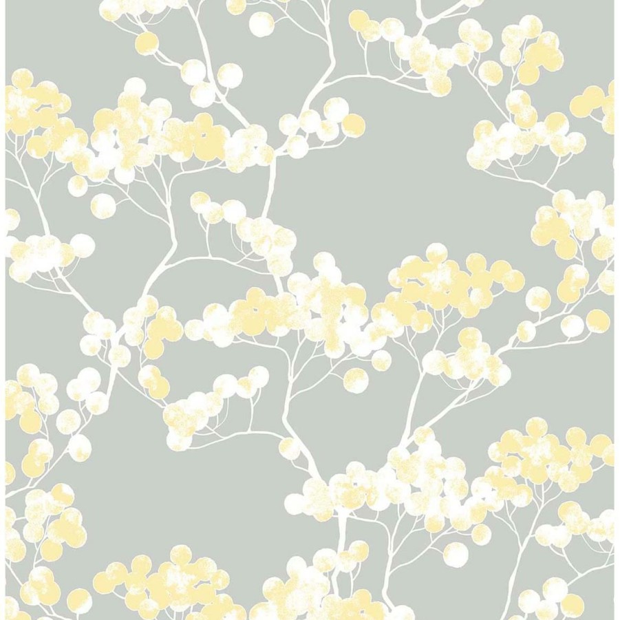 Wall Decor * | Glamor Model Nextwall Cyprus Blossom Peel And Stick Wallpaper