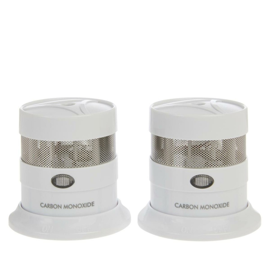 Home Improvement * | Samurai Mini Carbon Monoxide Detector 2-Pack Absolute Quality