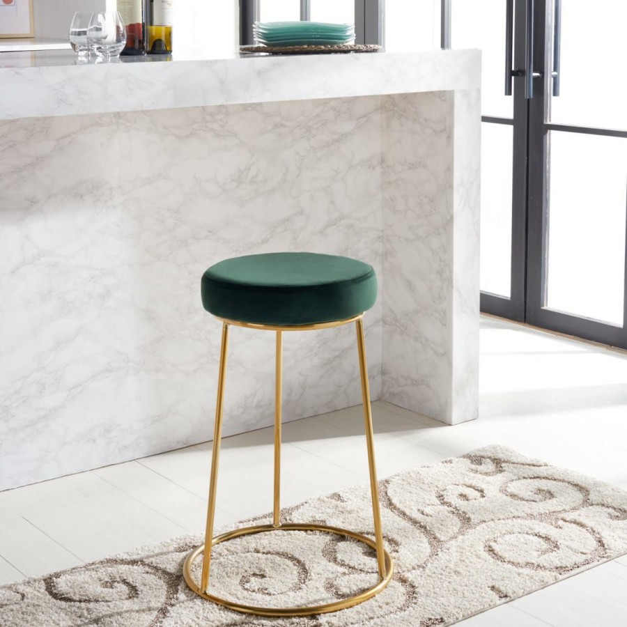 Furniture * | Offering Discounts Safavieh Kellie Round Counter Stool