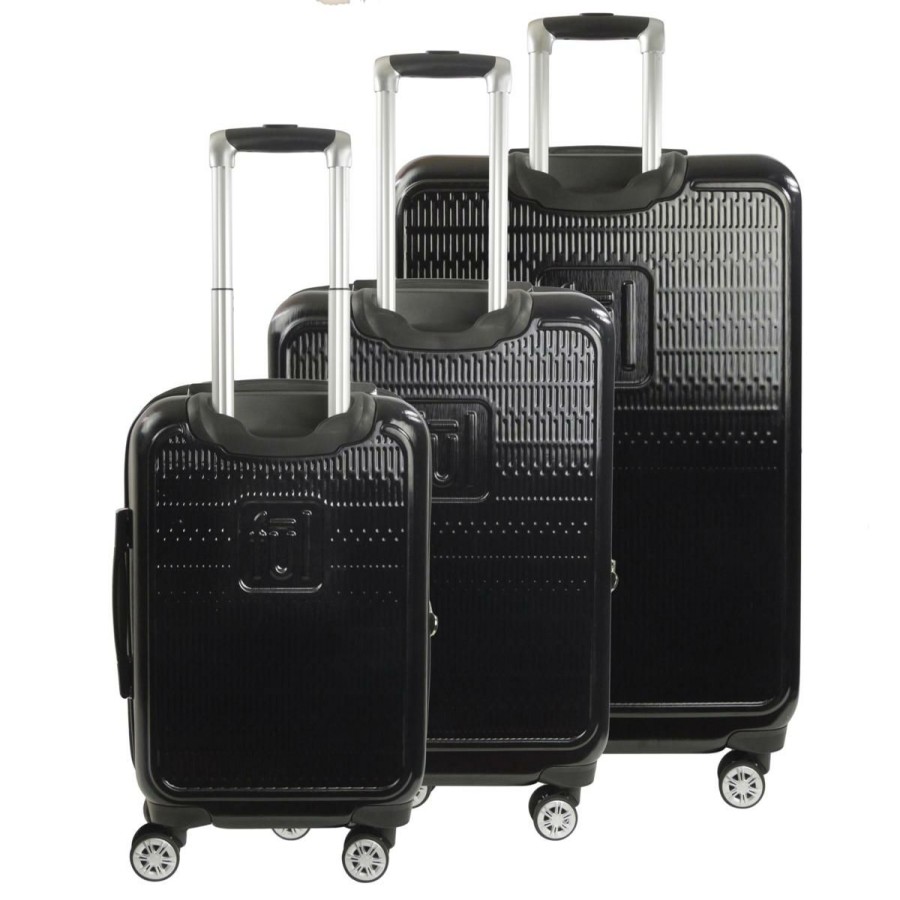 Luggage & Travel Accessories * | Ful Star Wars Darth Vader Embossed 3-Pieceluggage Set, Black Attractive Model