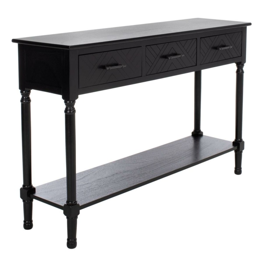 Furniture * | Outlet Safavieh Peyton 3-Drawer Console Table