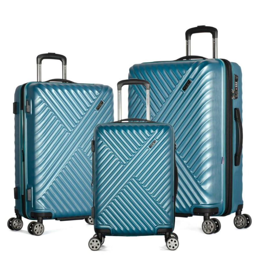 Luggage & Travel Accessories * | Olympia Usa Matrix 3-Piece Expandable Luggage Set Attractive Model