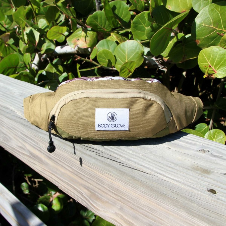 Luggage & Travel Accessories * | Body Glove Quimby Hip Pack Attractive Model Tan