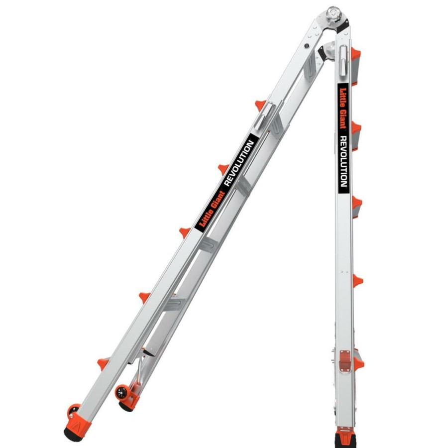 Home Improvement * | Little Giant Revolution M22 Ladder With Ratchets Good Quality