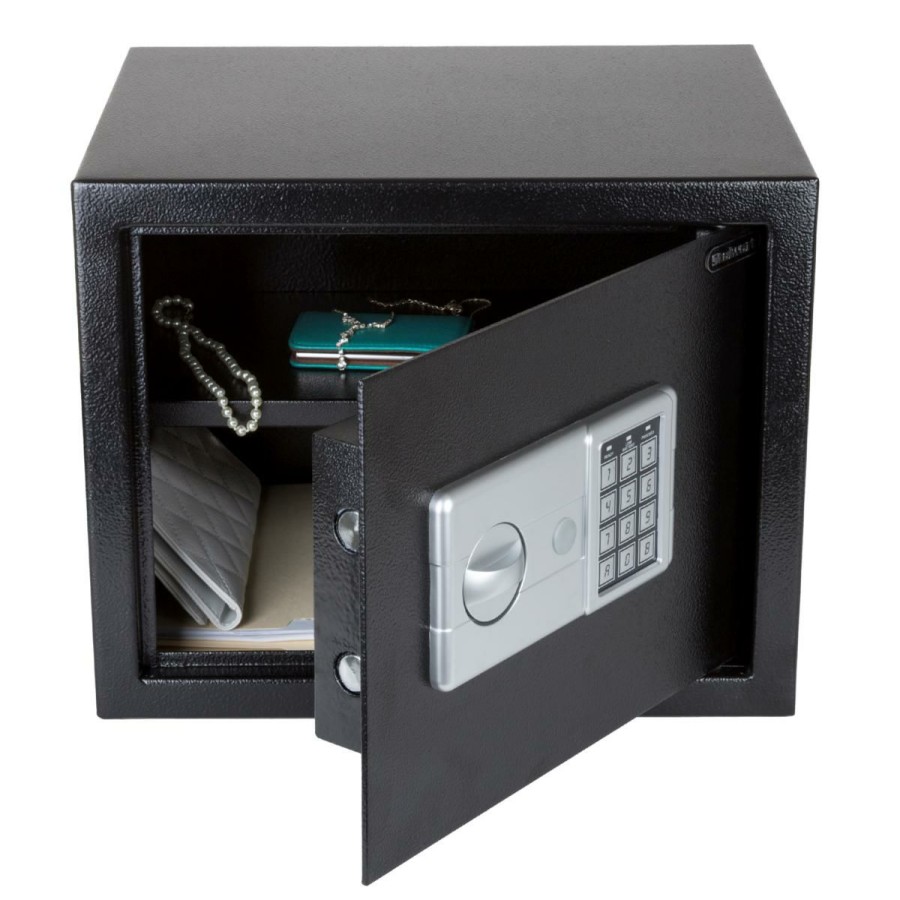 Home Improvement * | Stalwart Electronic Large Safe Black Online