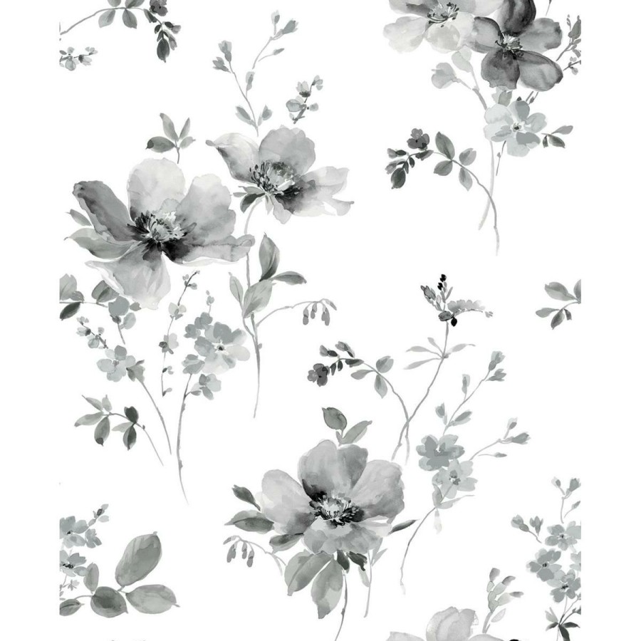 Wall Decor * | Excellent Nextwall Peel And Stick Wallpaper Watercolor Windflower