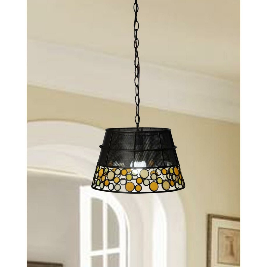 Ceiling Lighting * | Dale Tiffany Pasqual Mesh Tiffany Pendant At Lower Price