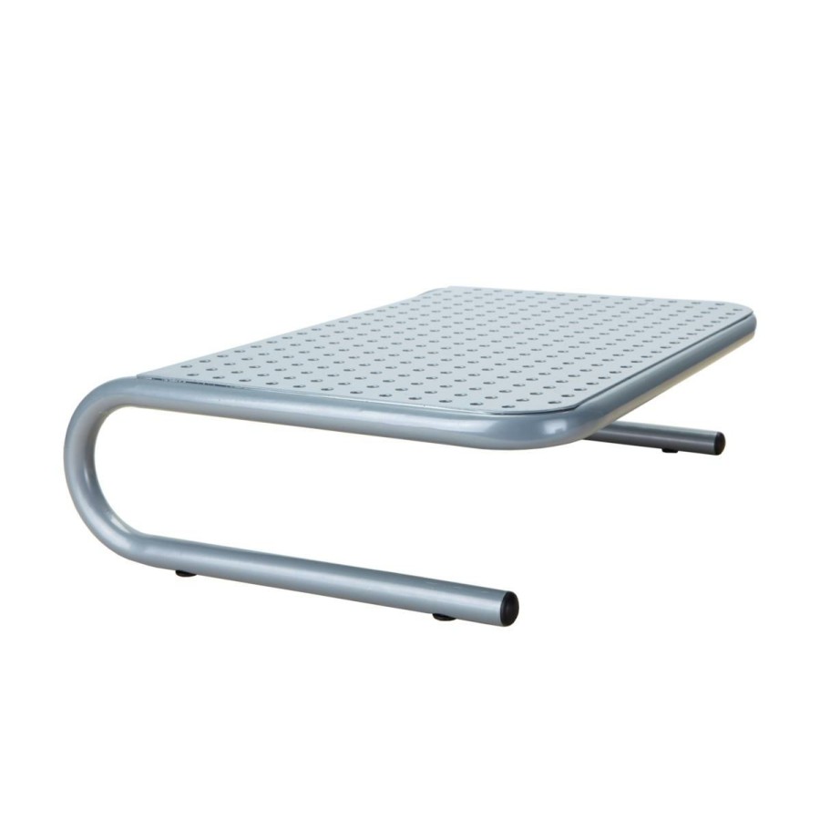 Furniture * | Mind Reader Metal Monitor Stand 2-Pack New Collections