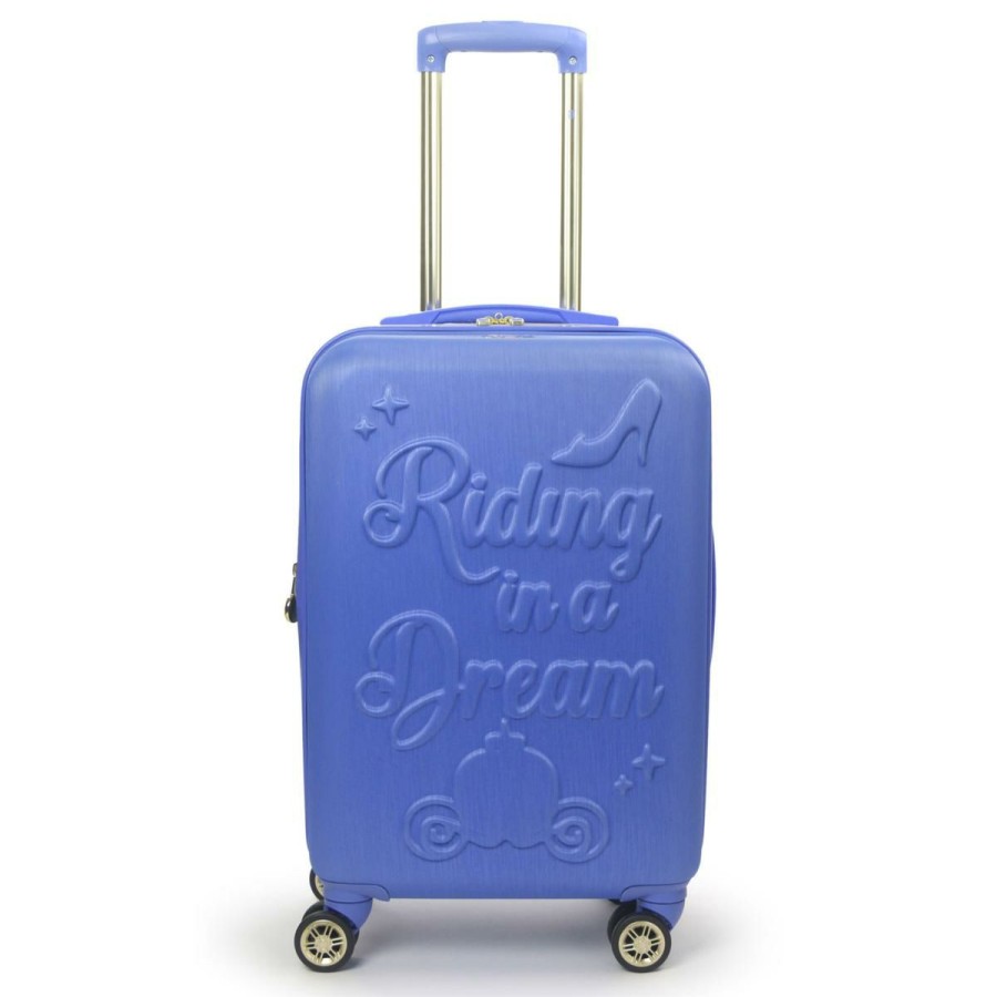 Luggage & Travel Accessories * | Ful Disney Princess Cinderella Hard-Sided 21-Inch Carry On Luggage At The Best Price