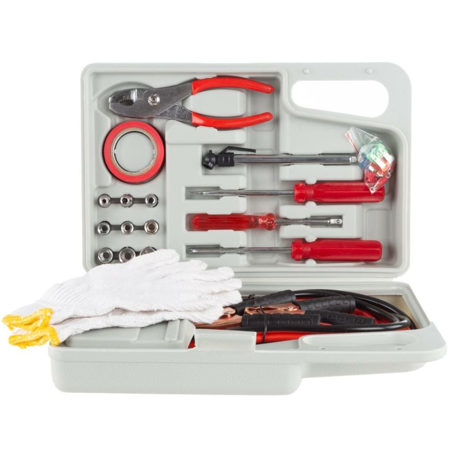 Home Improvement * | Roadside Emergency Tool And Auto Kit 30-Pieces At Unbeatable Price