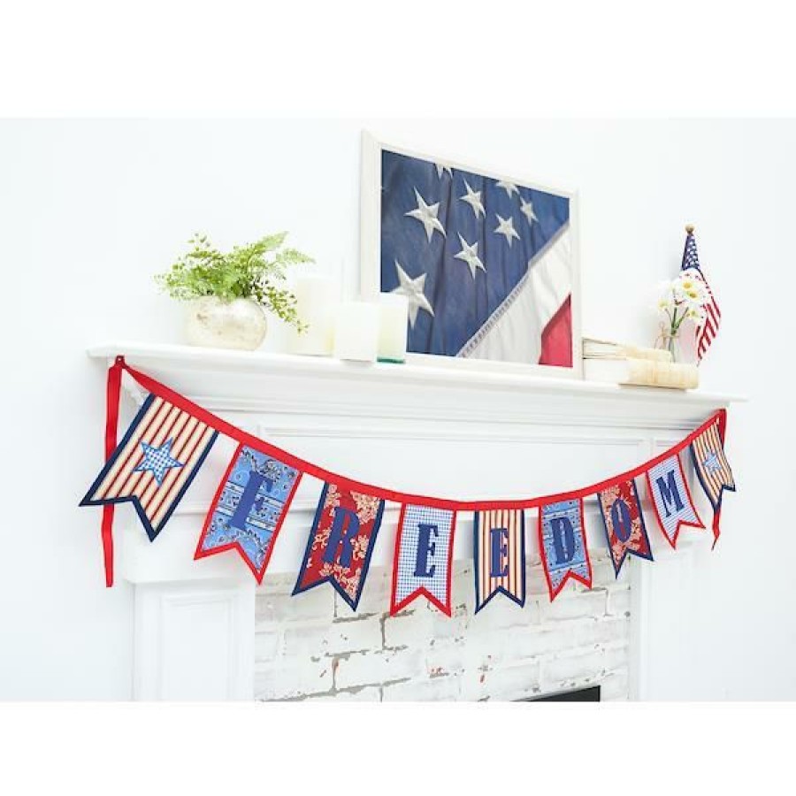 Holiday * | Reduction In Price Gallerie Ii Freedom Garland