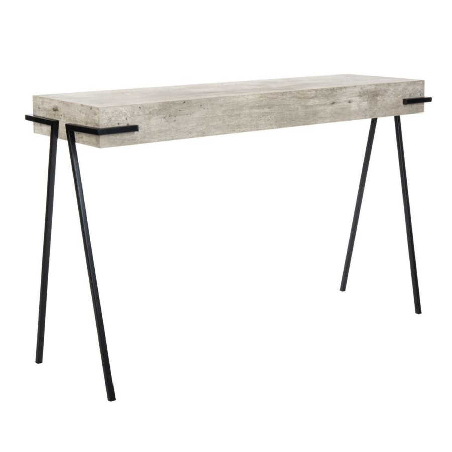 Furniture * | Safavieh Jett Console Table Limited Edition Gray