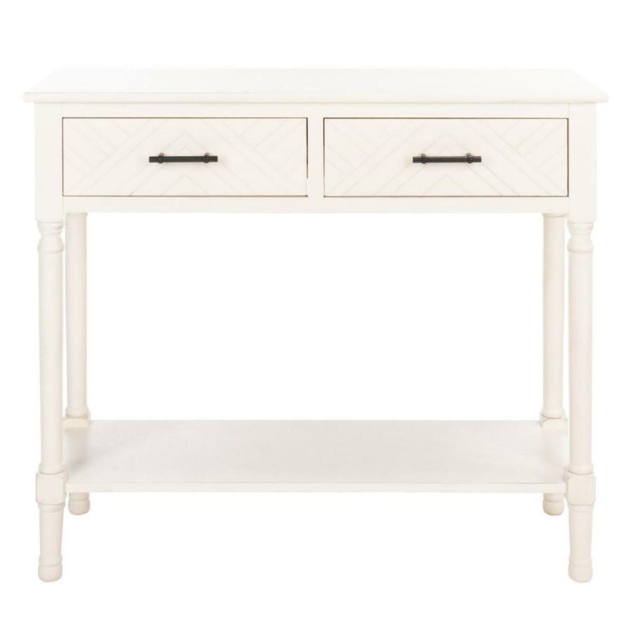 Furniture * | Safavieh Peyton 2-Drawer Console Table Attractive Model