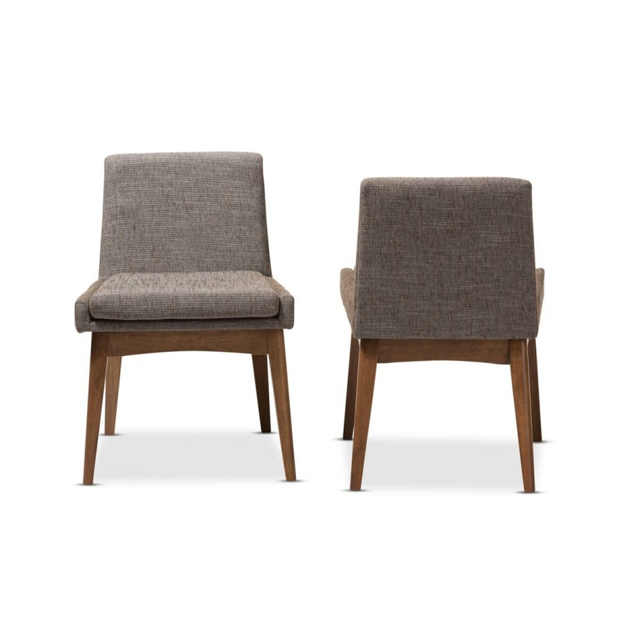 Furniture * | Limit Offer Nexus Upholstered 2-Piece Dining Chair Set